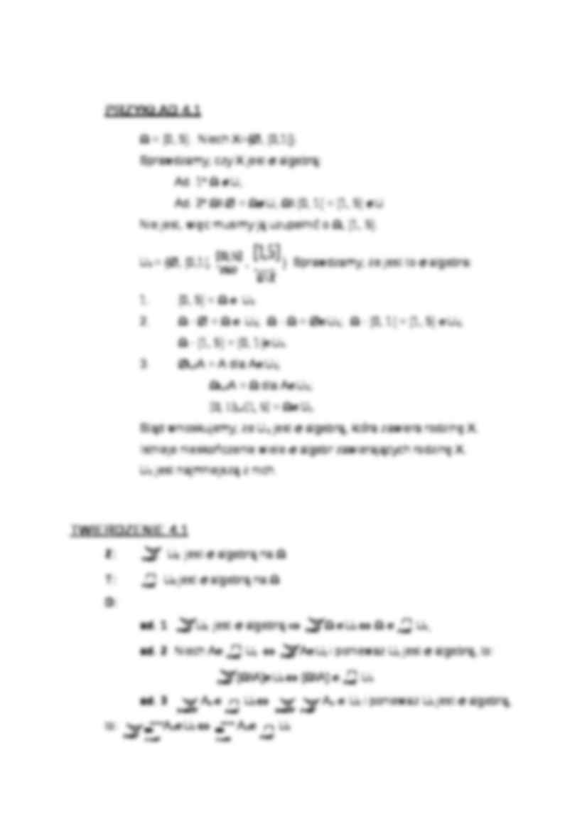 Wstęp do teorii miary- wykład 4 - strona 2