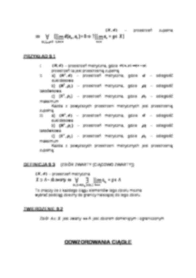 Zbieżność jednostajna- wykład 9 - strona 2