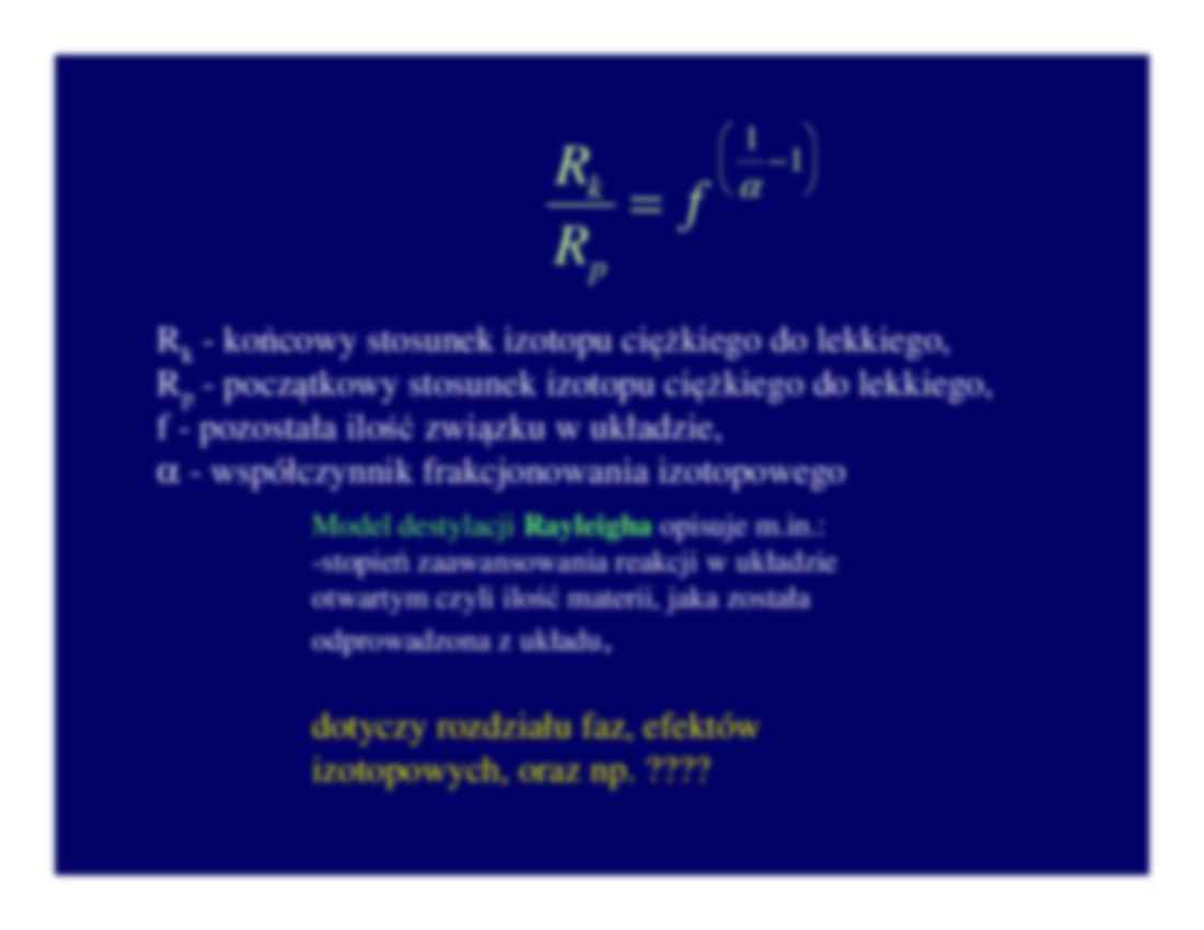 Izotopy trwałe  (konspekt) - strona 3