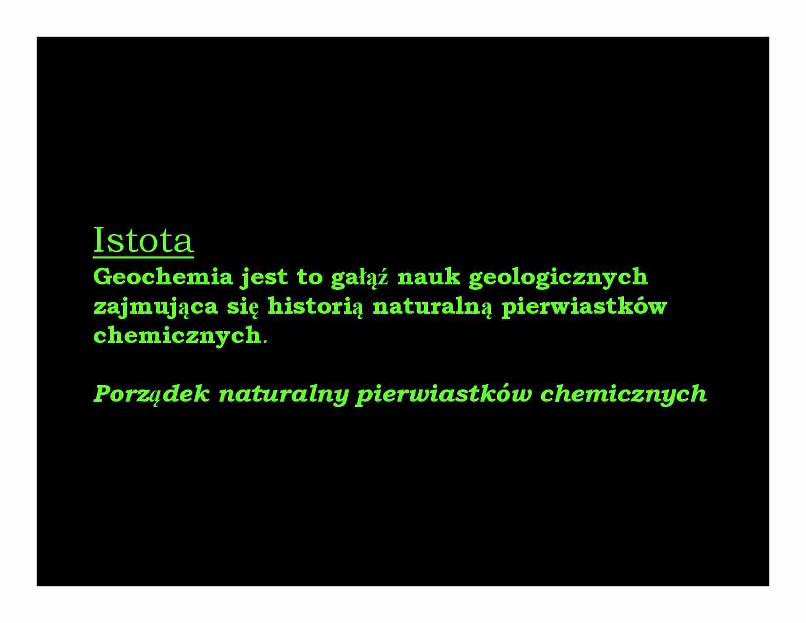 Pierwiastki, wszechświat, meteoryty- opracowanie - strona 1