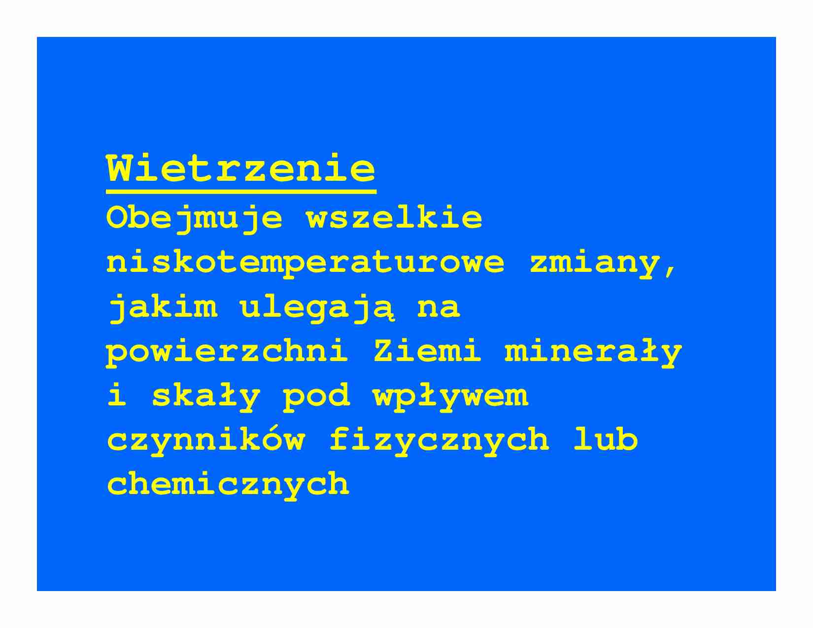 Wietrzenie (konspekt) - strona 1