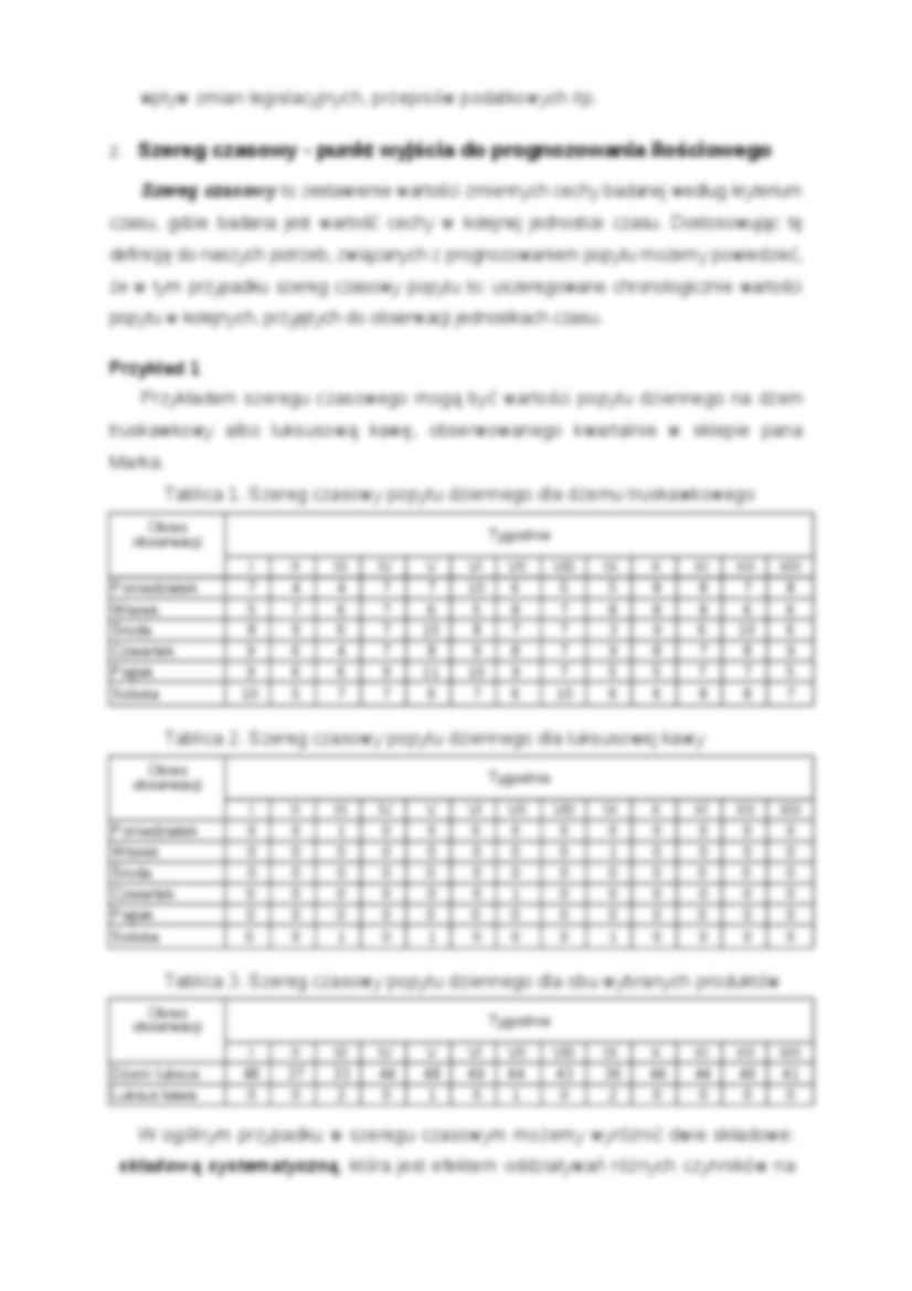 Prognozowanie popytu- opracowanie - strona 3