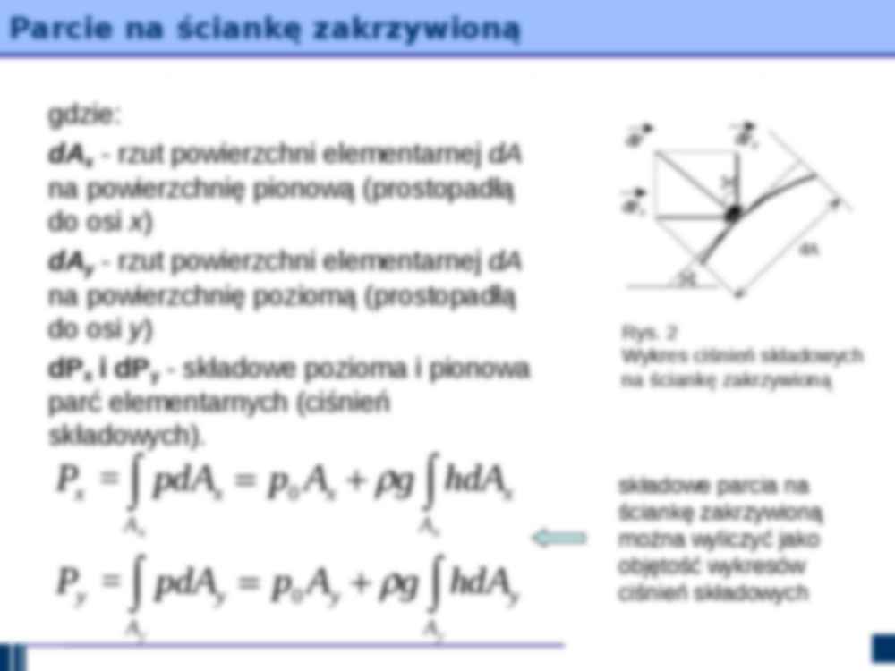 Hydraulika i hydrologia- wykład 2 - strona 3