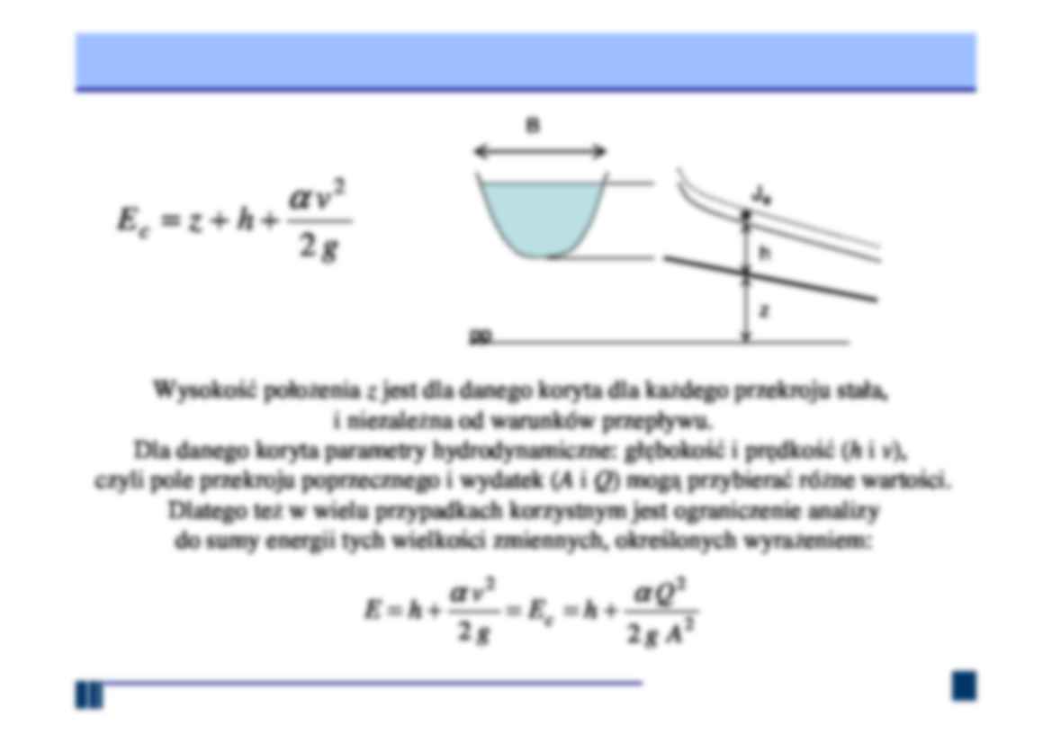 Hydraulika i hydrologia- wykład 6 - strona 3