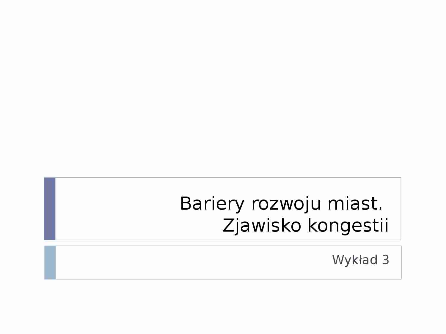 Logistyka miejska- wykład 2 - strona 1
