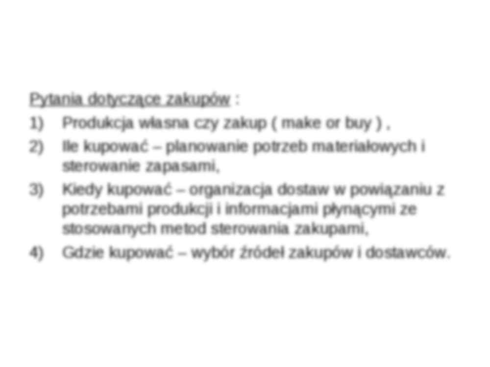 Logistyka zaopatrzenia- wykład 4a - strona 3