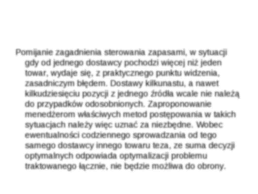 Logistyka zaopatrzenia- wykład 5 - strona 3