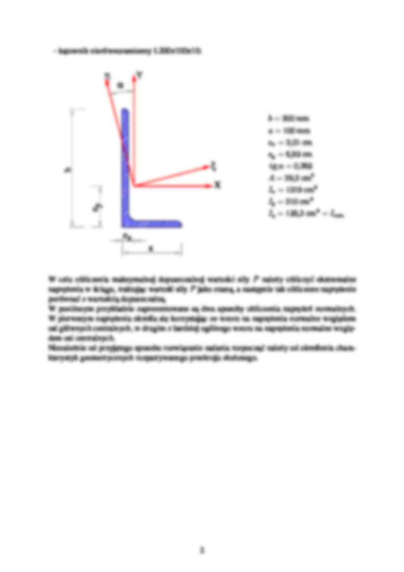 Sciag stalowy- opracowanie - strona 2