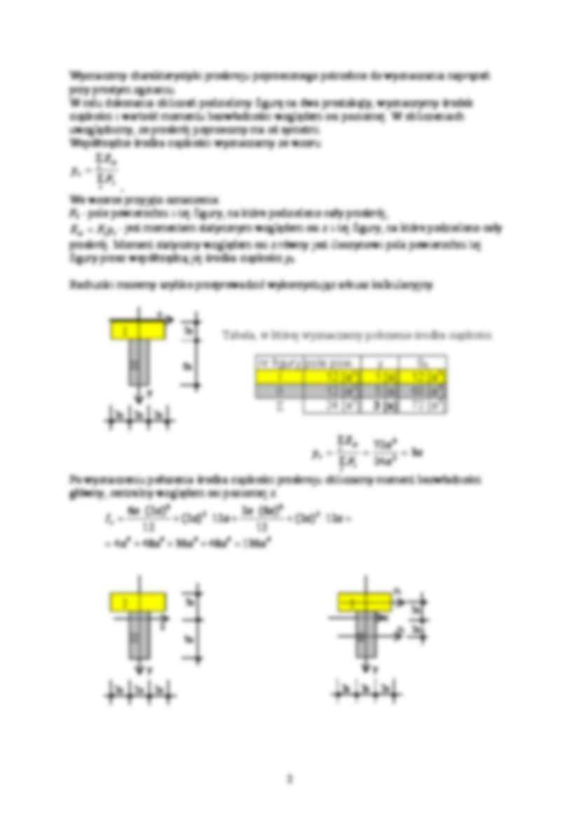 Projektowanie przekroju zginanego- opracowanie - strona 2