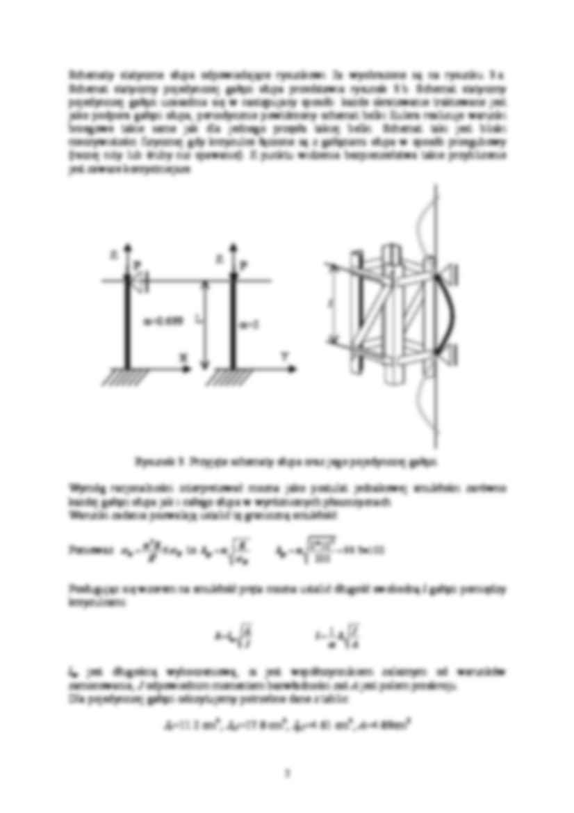 Siła krytyczna dla stalowego słupa czterogałęziowego - strona 2