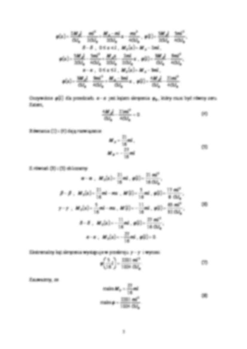 Skręcanie pręta- zadanie niewyznaczalne - strona 2
