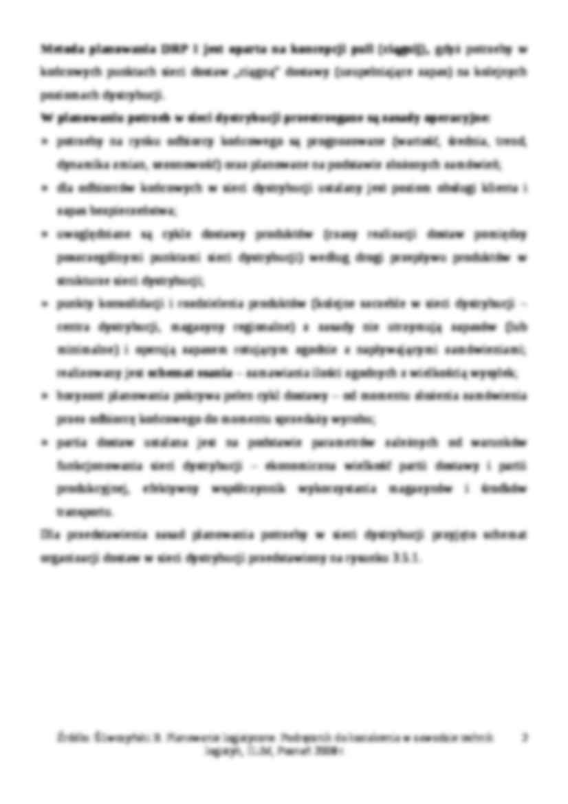Planowanie potrzeb w sieci dystrybucji - strona 2