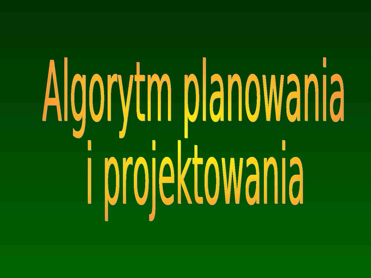 Planowanie i sterowanie produkcją- wykład 9 - strona 1