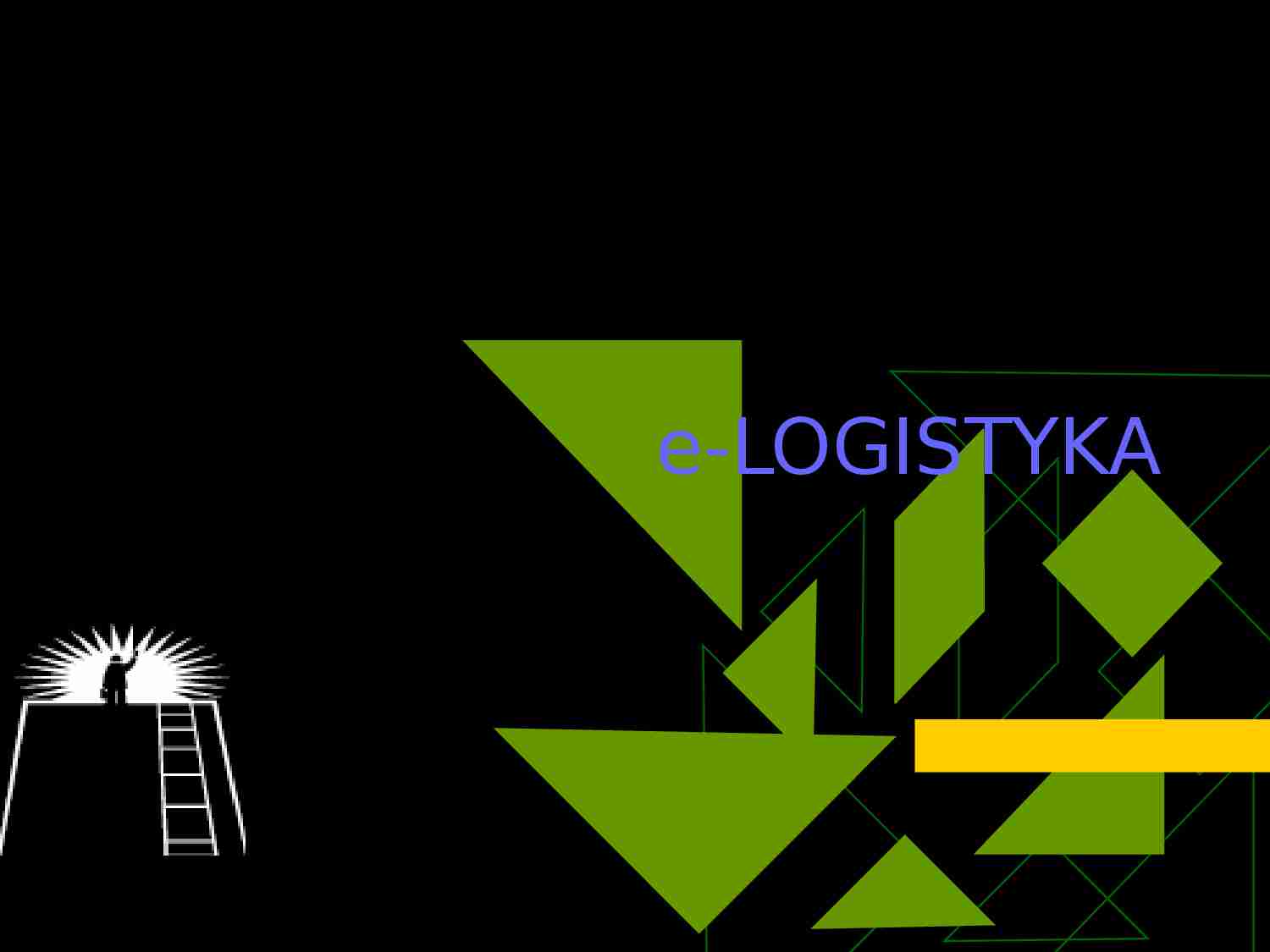 E-logistyka- prezenacja - strona 1