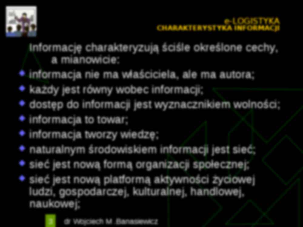 E-logistyka- prezenacja - strona 3