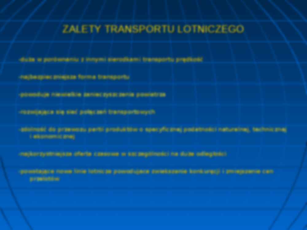 Transport lotniczy- opracowanie - strona 3