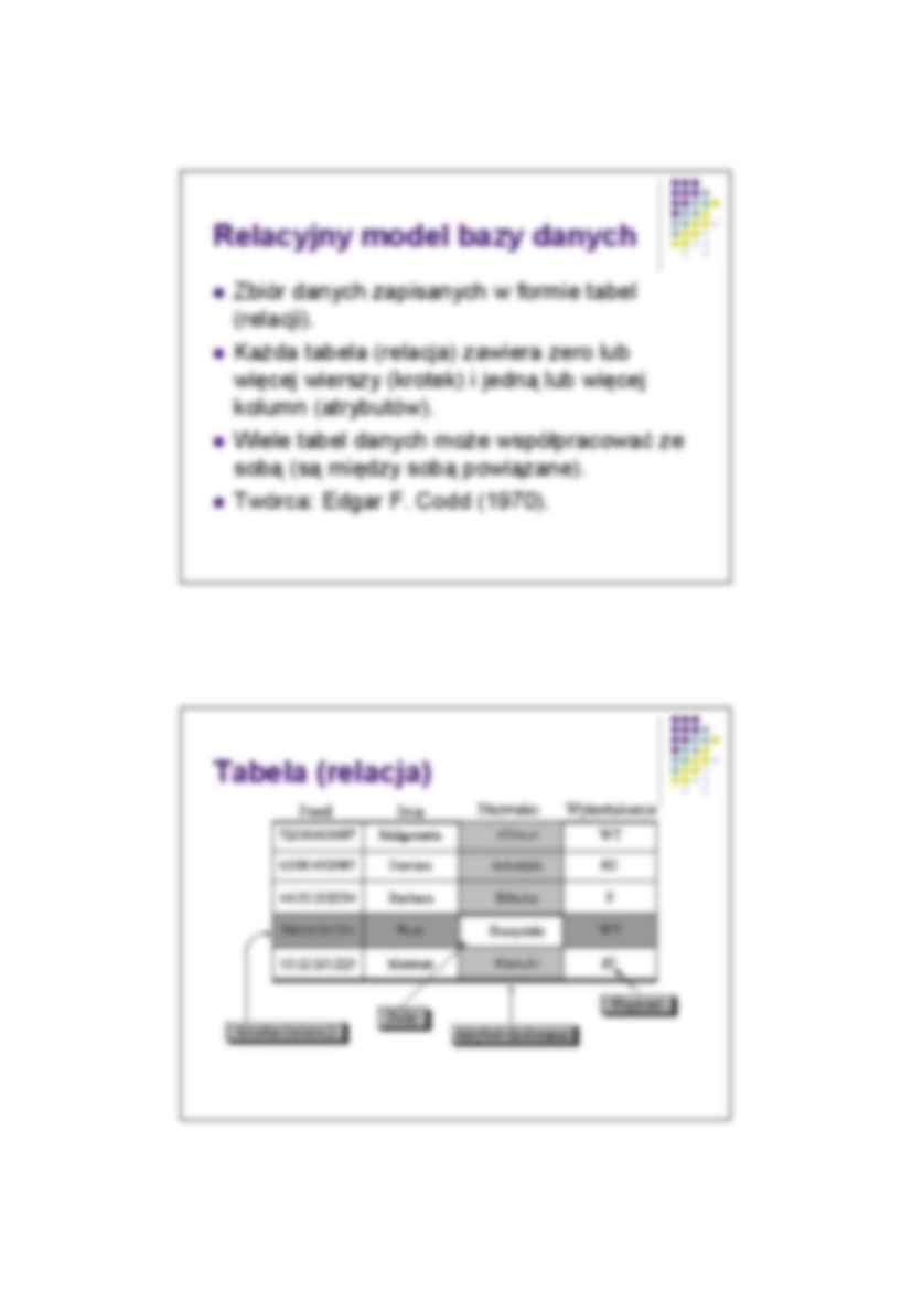Bazy danych  - Wartość logiczna - strona 2