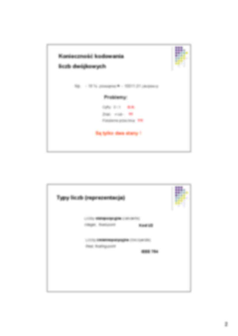 Kodowanie liczb - strona 2