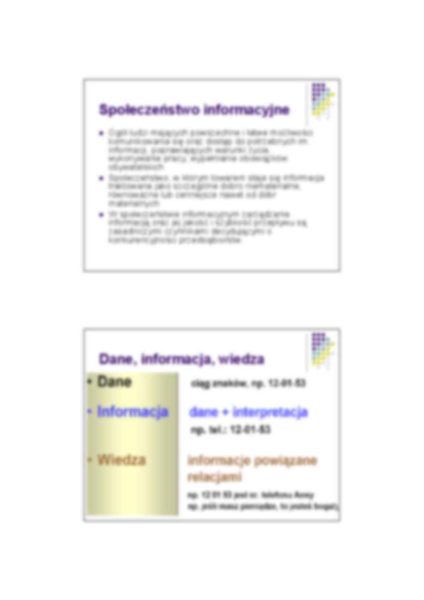 Technologie informacyjne- podstawowe pojęcia - strona 3