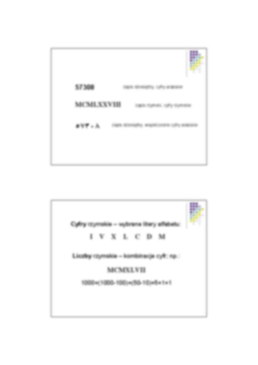 Systemy liczbowe- opracowanie - strona 2