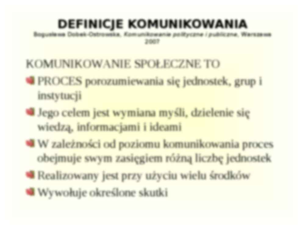 Nauka o komunikowaniu- wykład 2 - strona 3