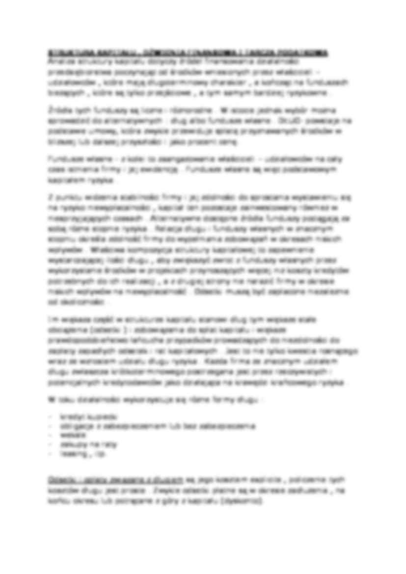 Wykład - analiza wskaźnikowa bilansu - strona 2