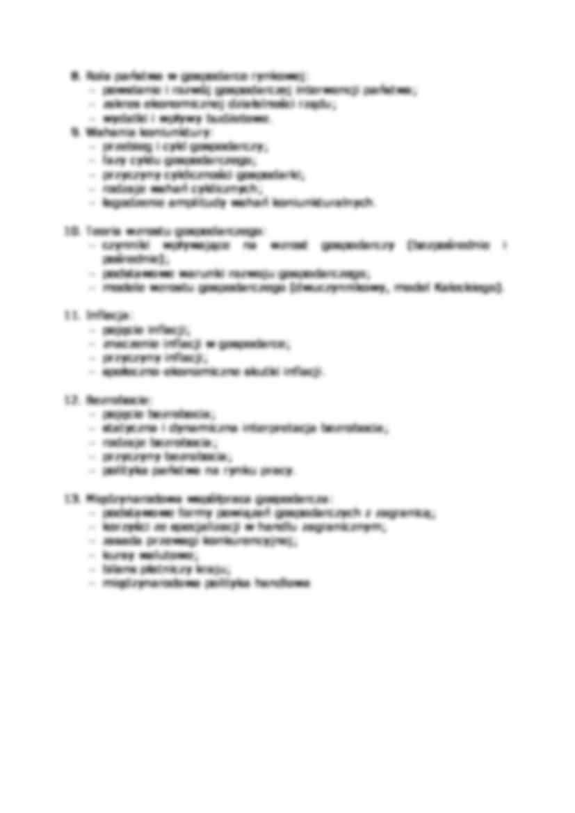 Wykład - Produkt globalny i dochód narodowy - strona 2