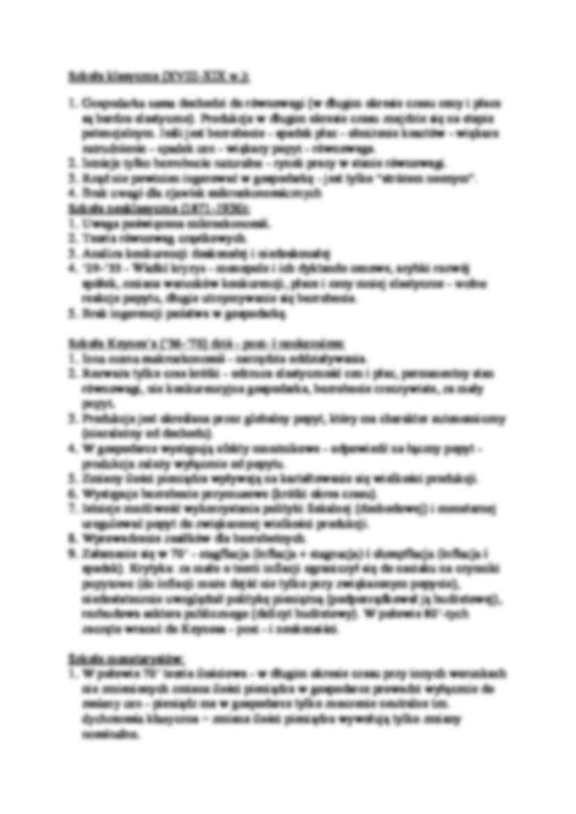 Wykład - Makroekonomia  - strona 2