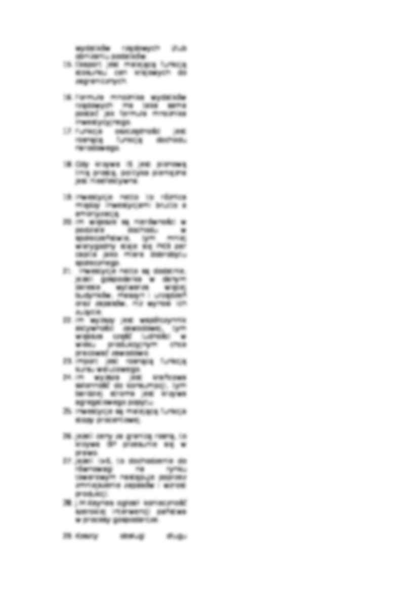 Test z makroekonomii - strona 2