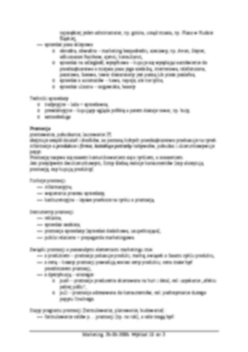 Wykład - Formy instytucjonalne ułatwiające obrót handlowy - strona 2