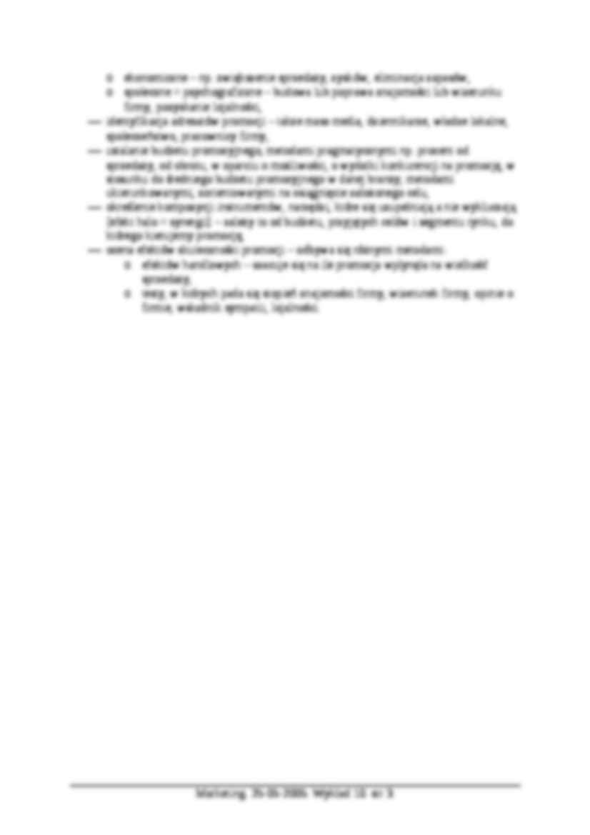 Wykład - Formy instytucjonalne ułatwiające obrót handlowy - strona 3