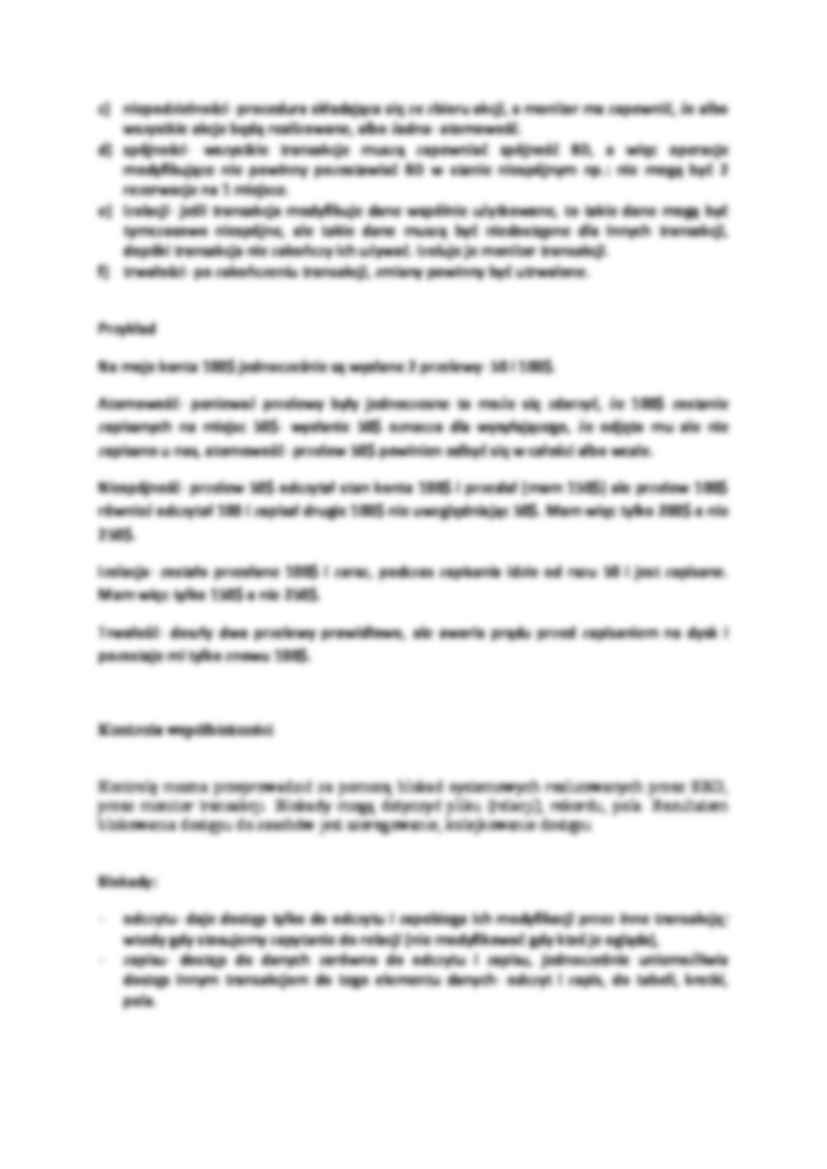 Wykład - Więzy integralności - strona 3
