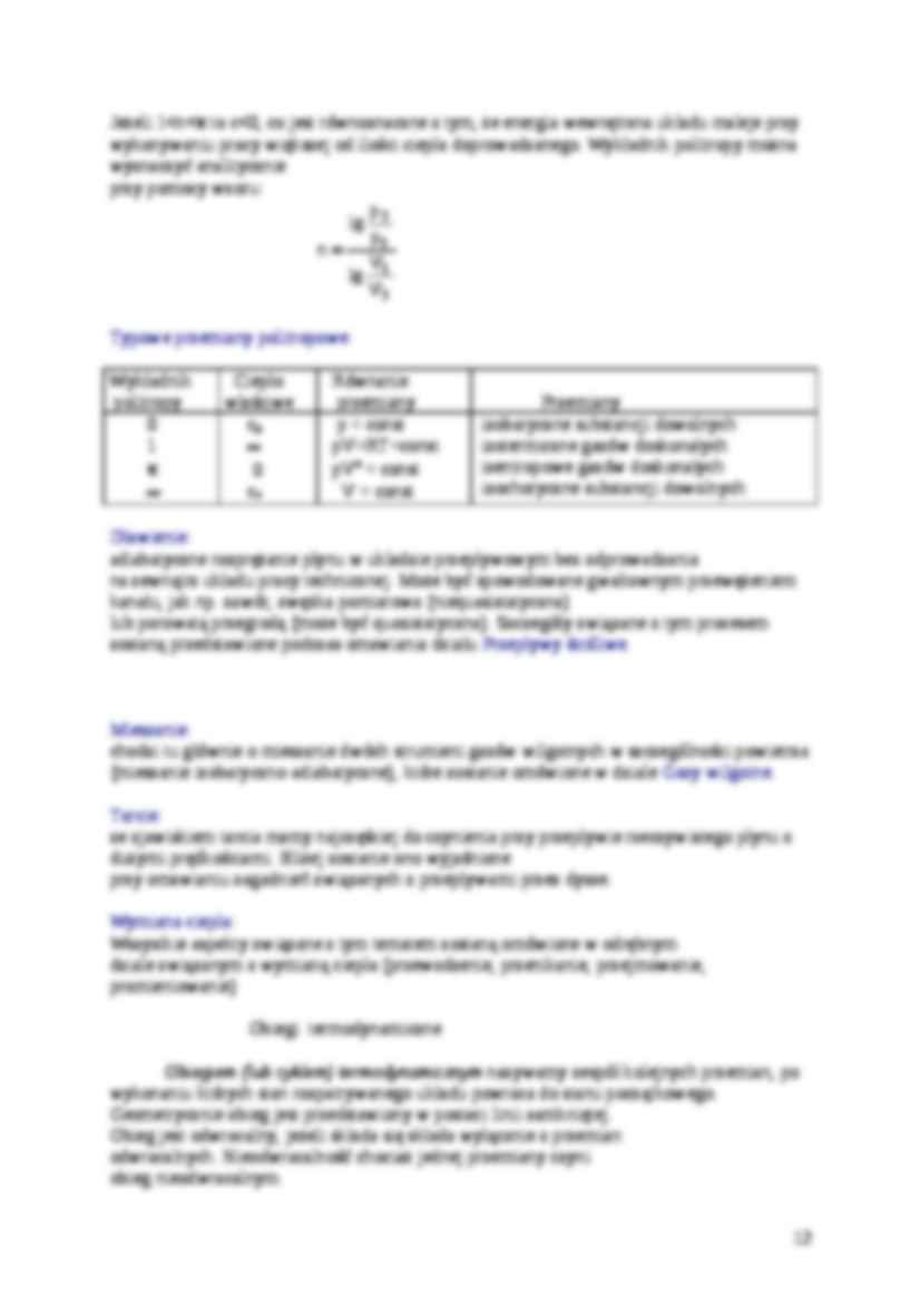 Przemiany termodynamiczne, Ćwiczenia - strona 3