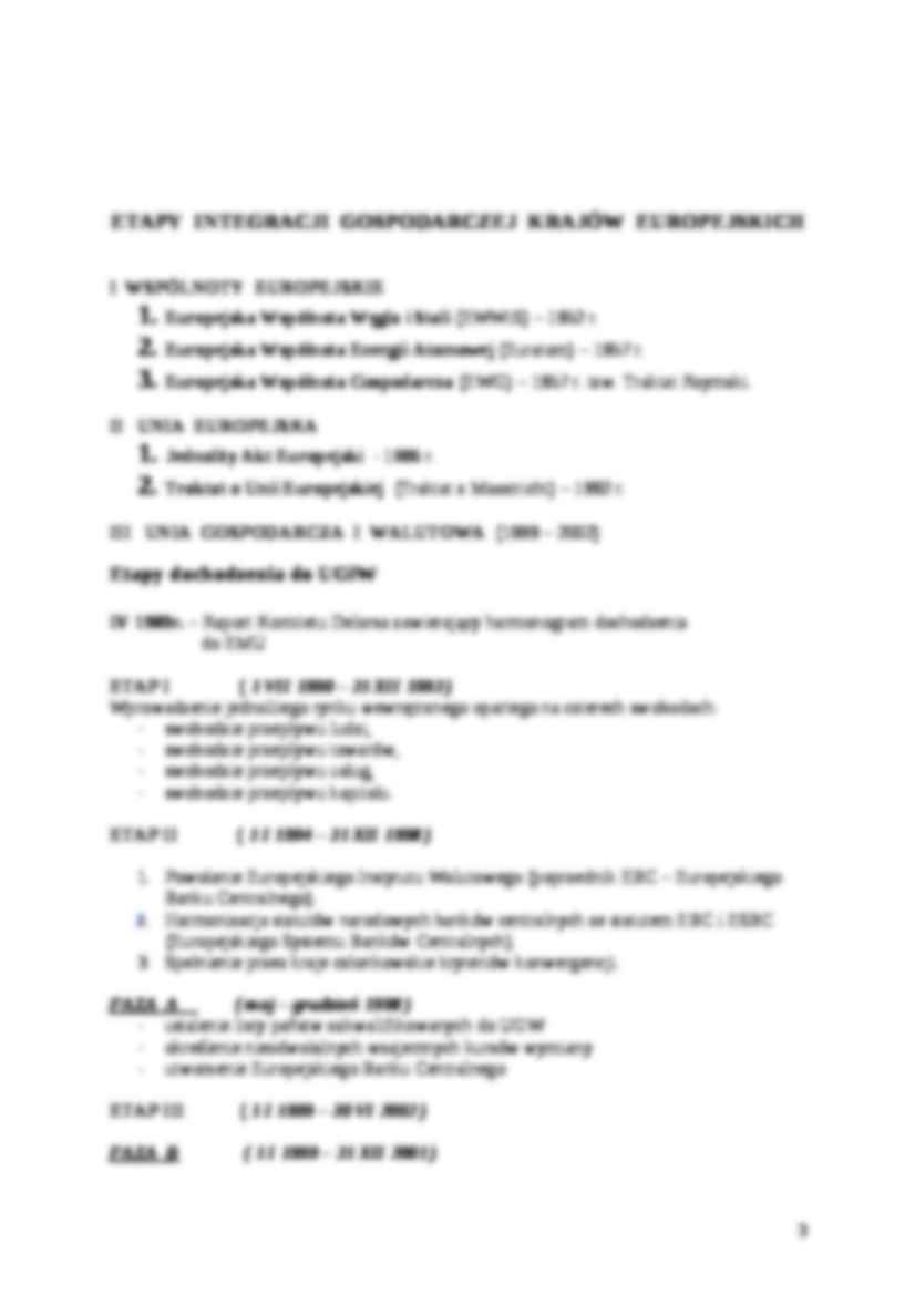 Jednolity rynek finansowy w UE - wykład - strona 3