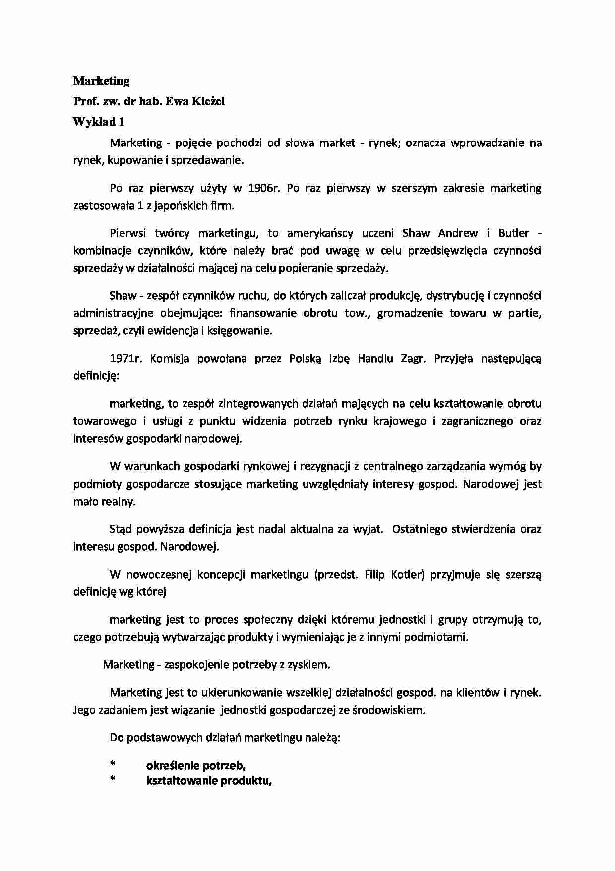 Wykład - marketing - strona 1