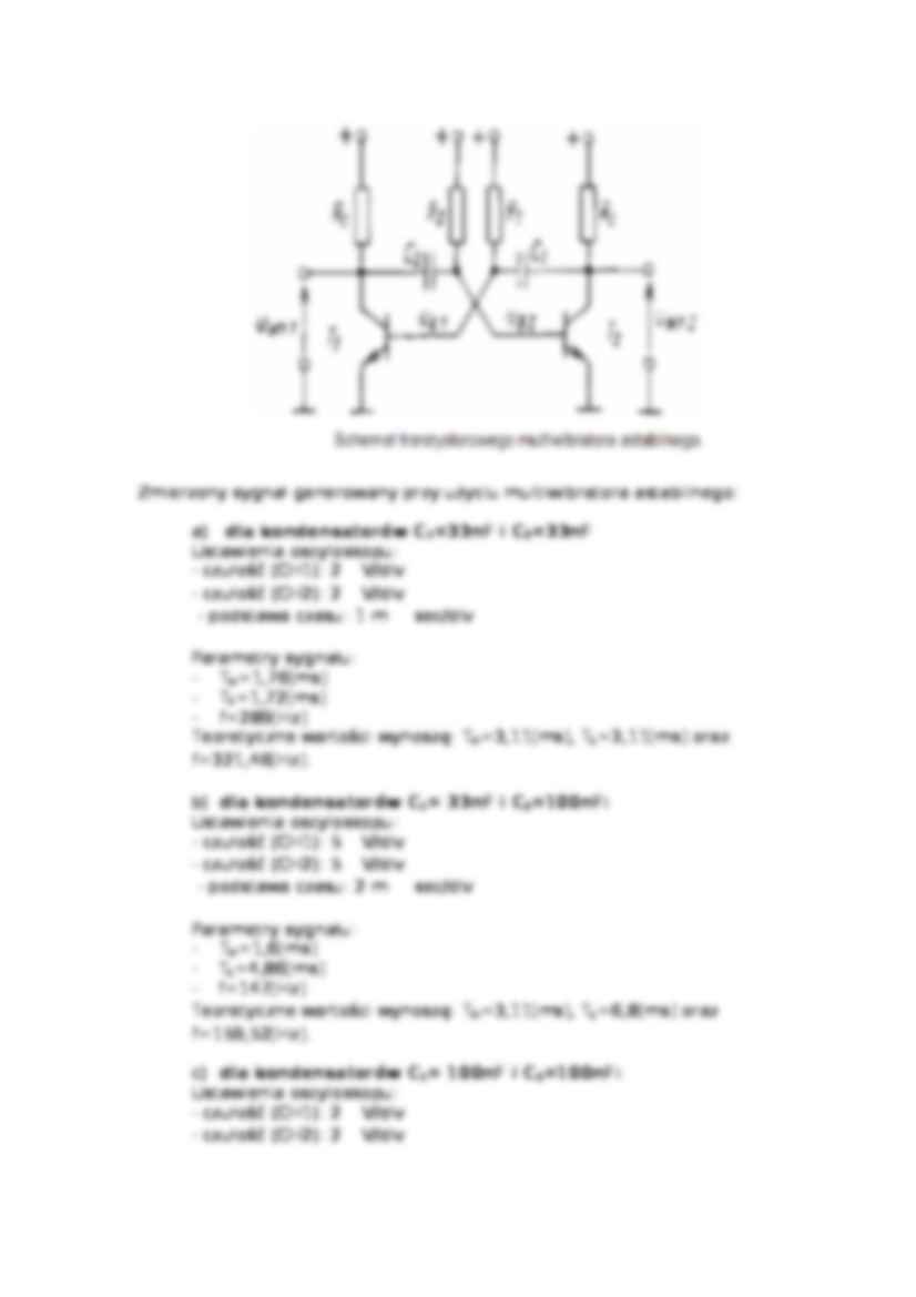 [LABORATORIA] Sprawozdanie podstawowe elementy elektroniki - strona 3