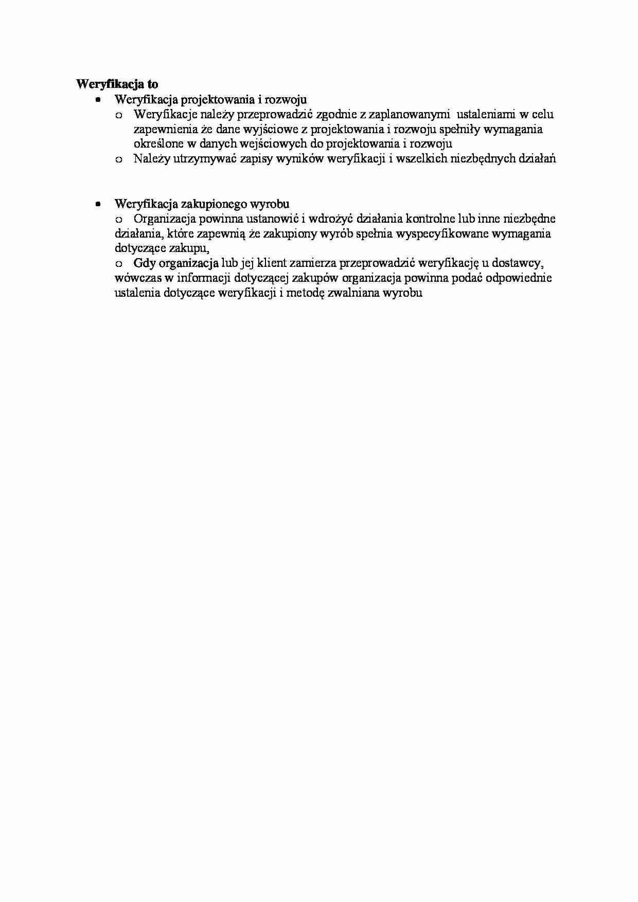 Weryfikacja - strona 1