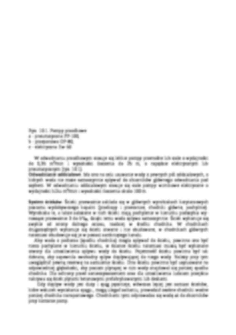 Odwadnianie kopalń i zagrożenia wodne - wykład - strona 3