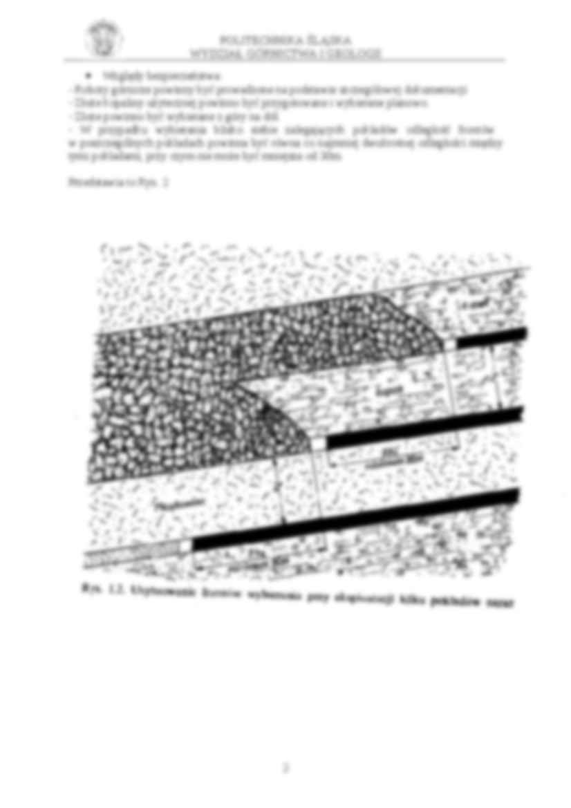 Sprawozdanie - eksploatacja złóż - strona 2