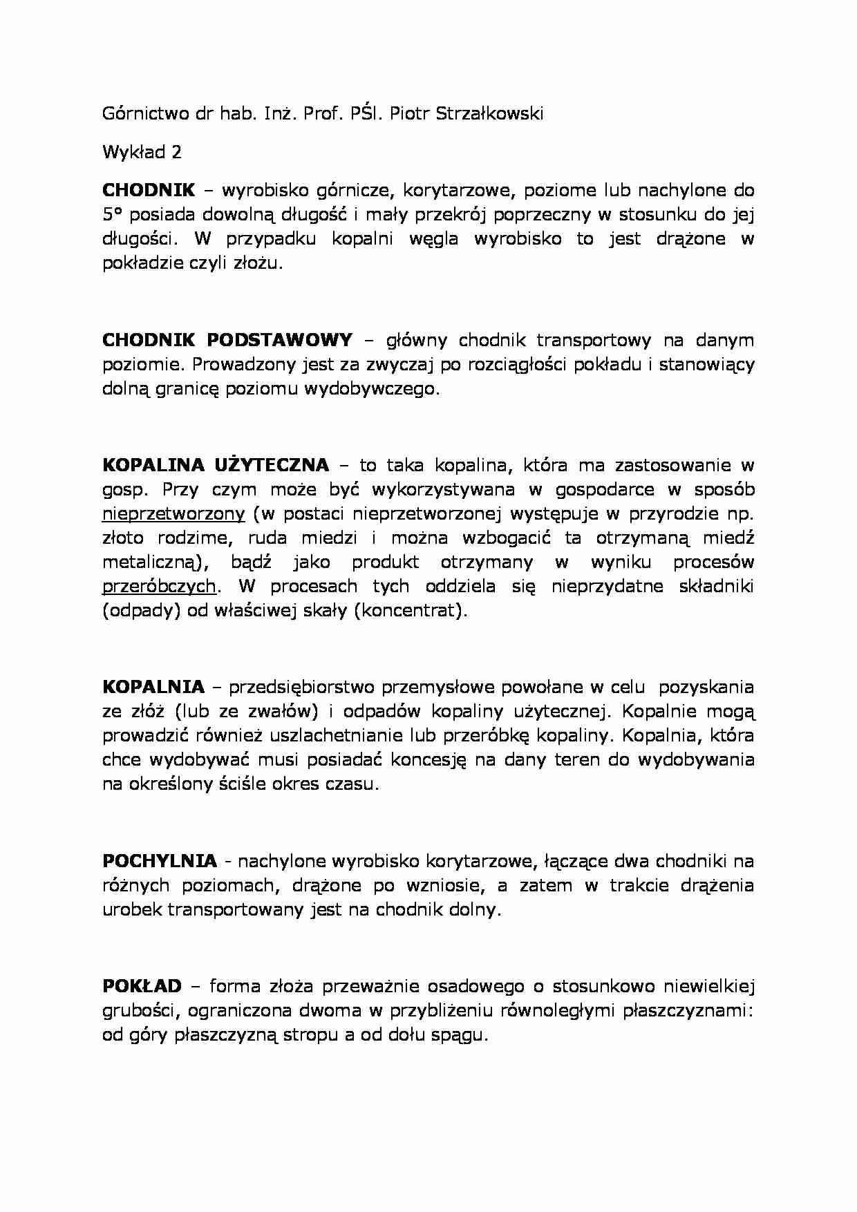 Wykład - budowa chodnika - strona 1