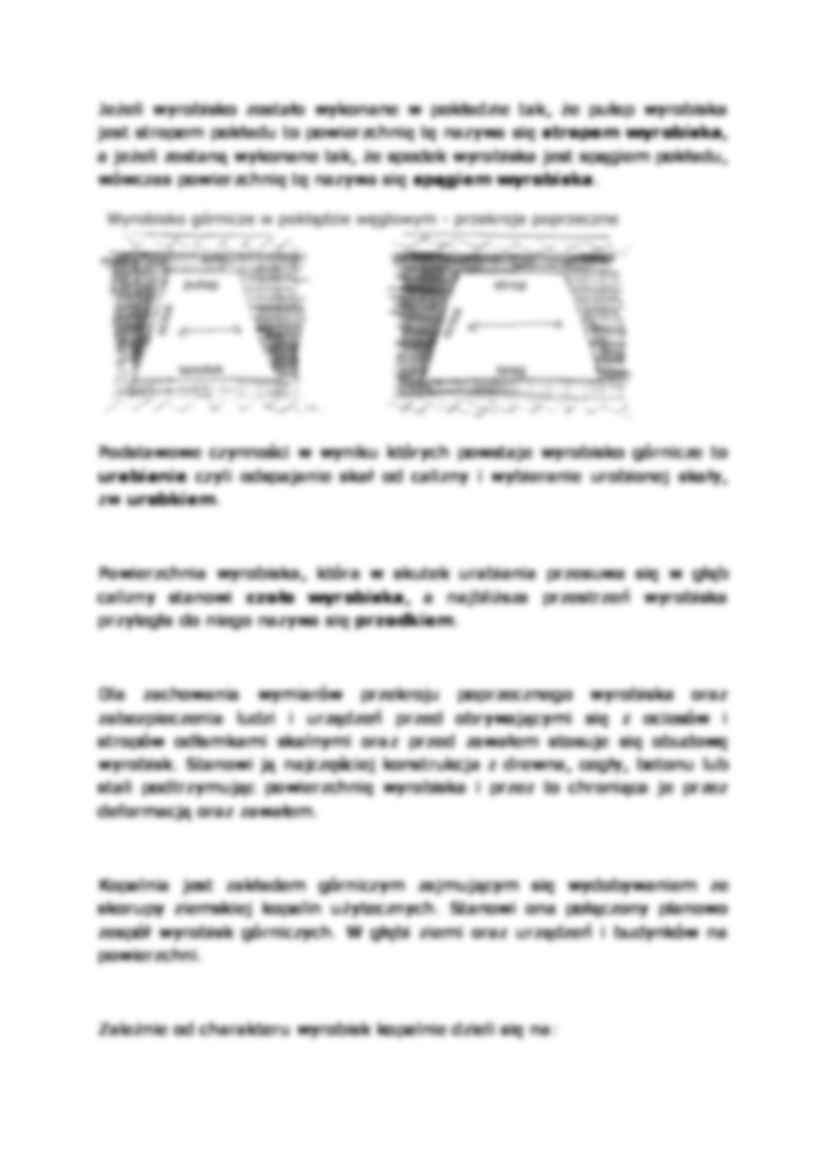 Wykład - Udostępnianie złoża. - strona 2