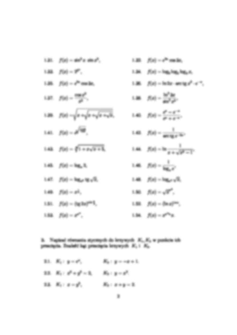 Pochodnefunkcji jednej zmiennej - wykład - strona 2