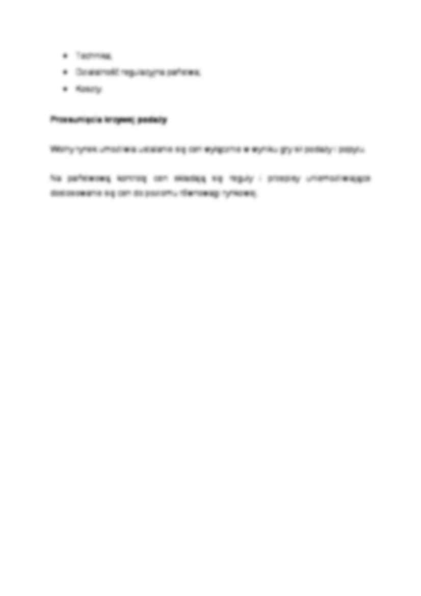 Popyt, podaż i rynek - wykład - strona 3