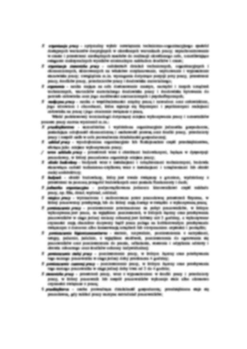 Wykład - Terminologia dotycząca bezpieczeństwa i higieny pracy - strona 2