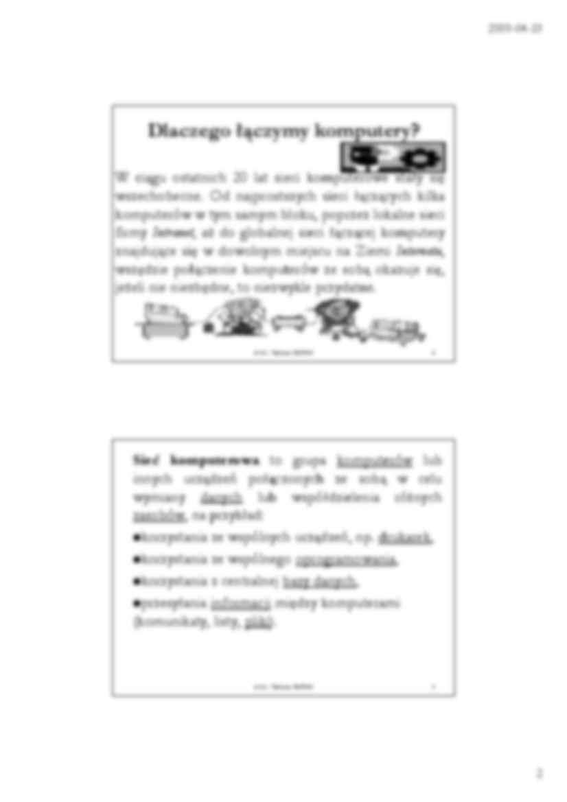 Wykład - podstawowe elementy systemu informacyjno-informatycznego - strona 2