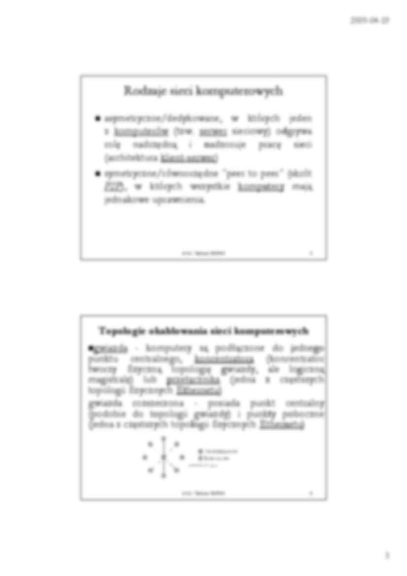 Wykład - podstawowe elementy systemu informacyjno-informatycznego - strona 3