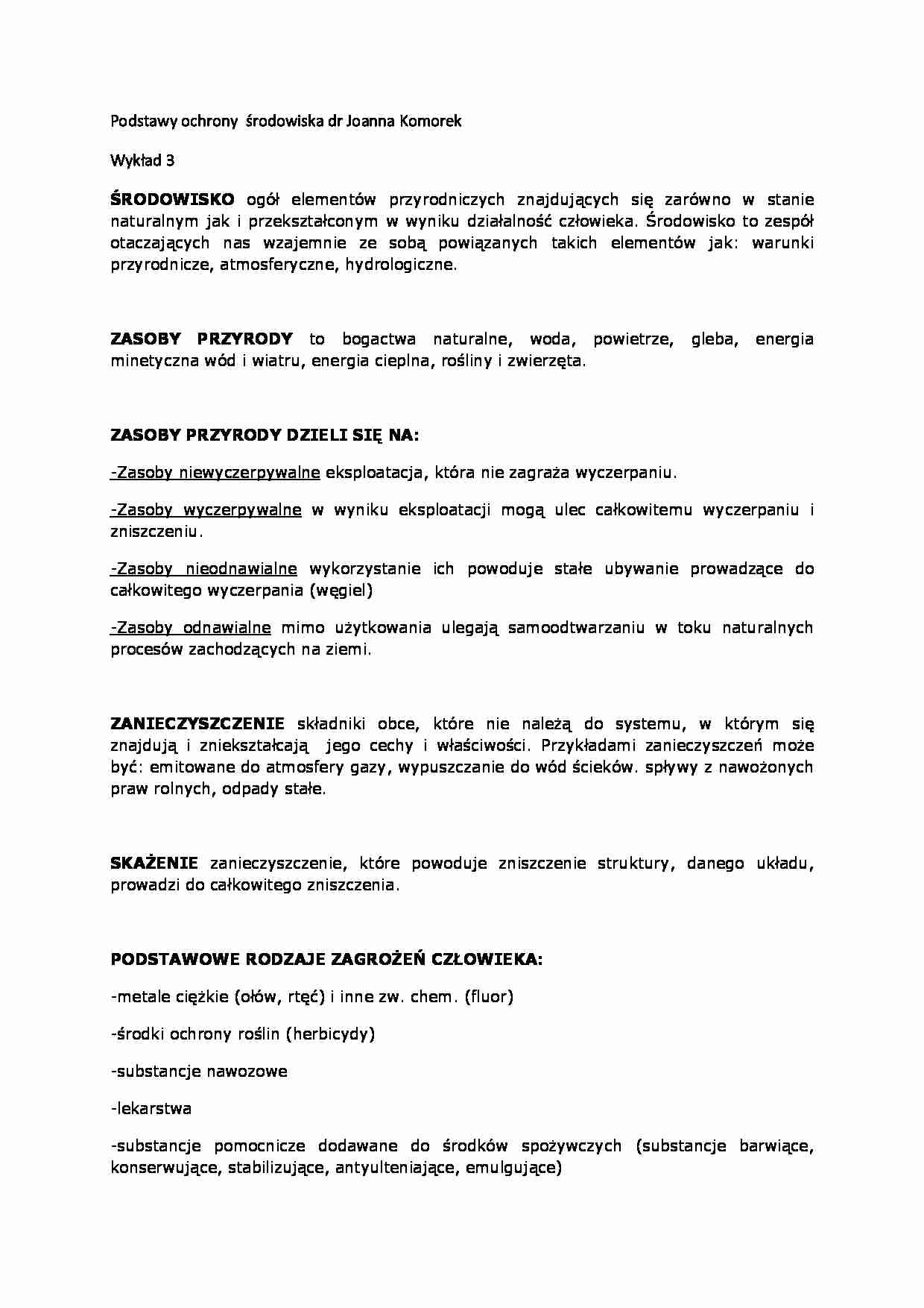 Wykład - środowisko górnicze - strona 1