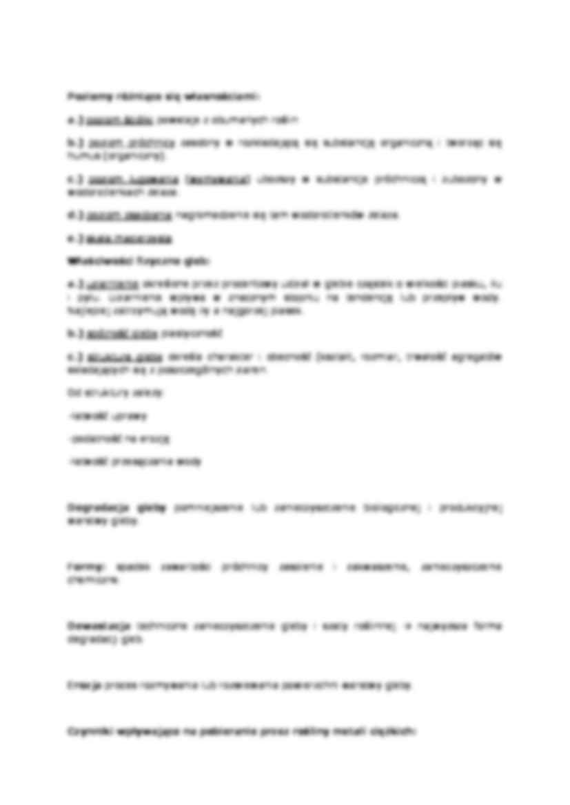 Wykład - rodzaje gleb - strona 3