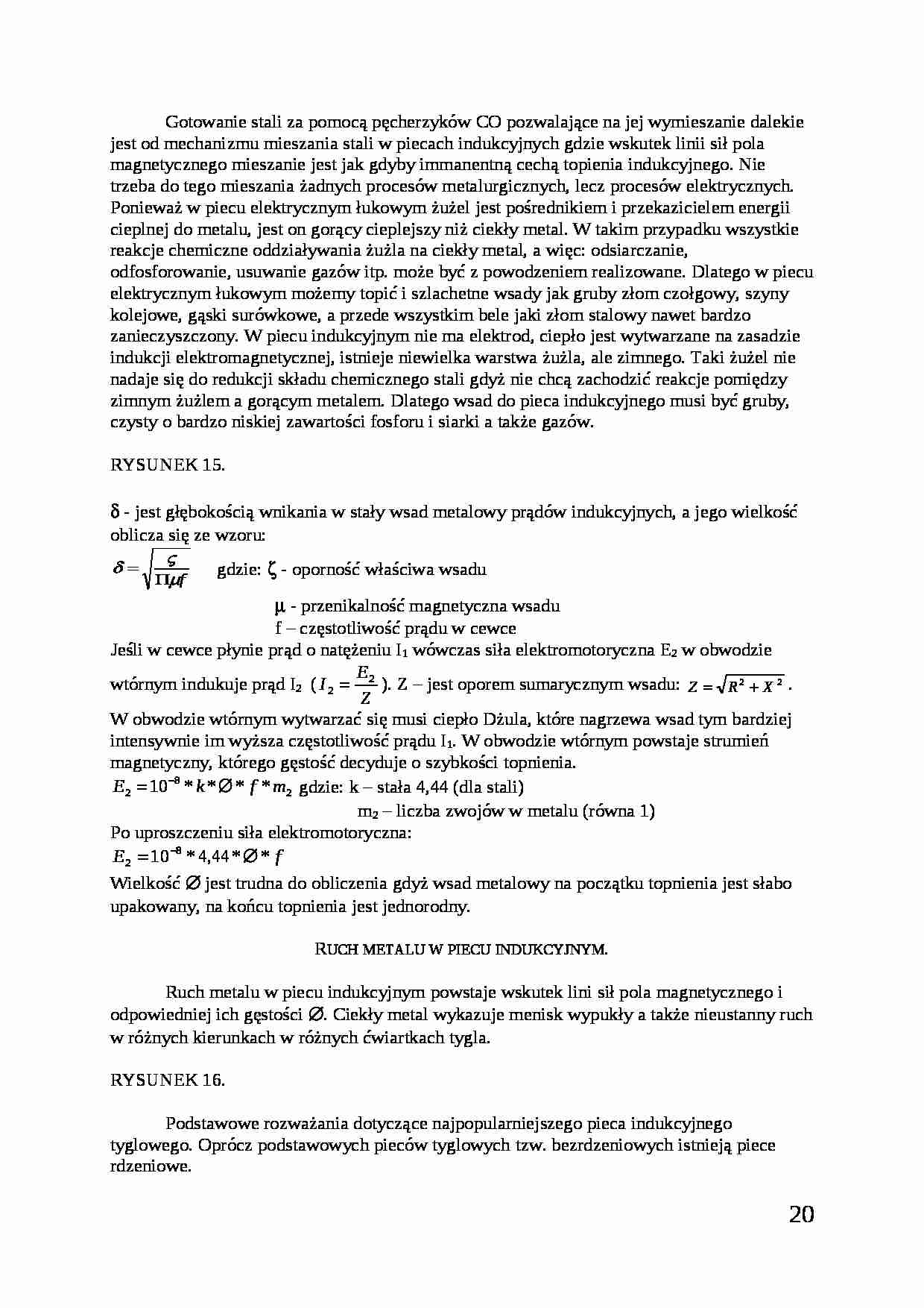 Wykład - Gotowanie stali za pomocą pęcherzyków - strona 1