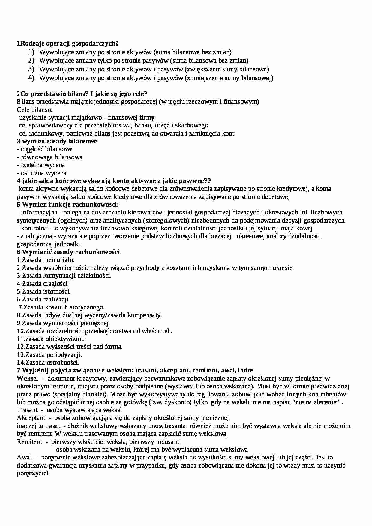 Pytania z egzaminu - strona 1